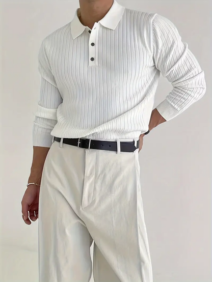 Argus | Polo Neck Knitted Men's Jumper