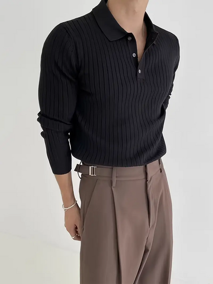 Argus | Polo Neck Knitted Men's Jumper