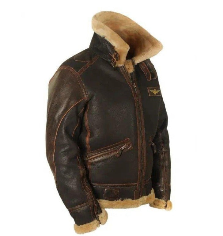 Charlie - Men's Aviator Bomber Jacket