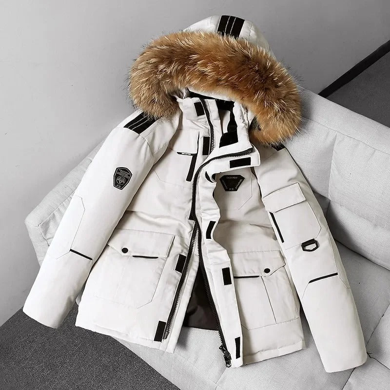 Fabian | Hooded Winter Parka Jacket Men