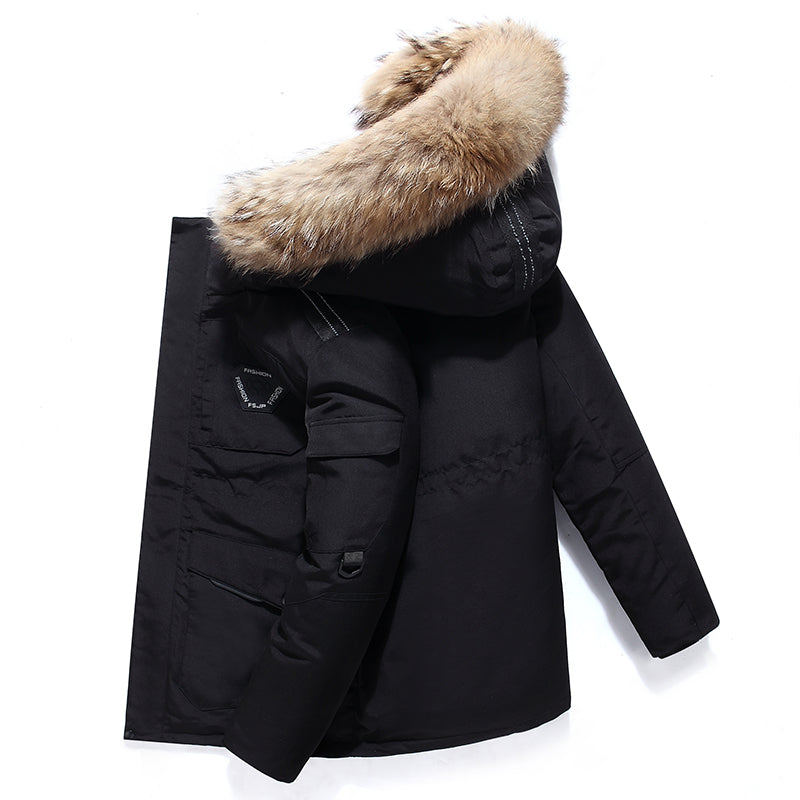Fabian | Hooded Winter Parka Jacket Men