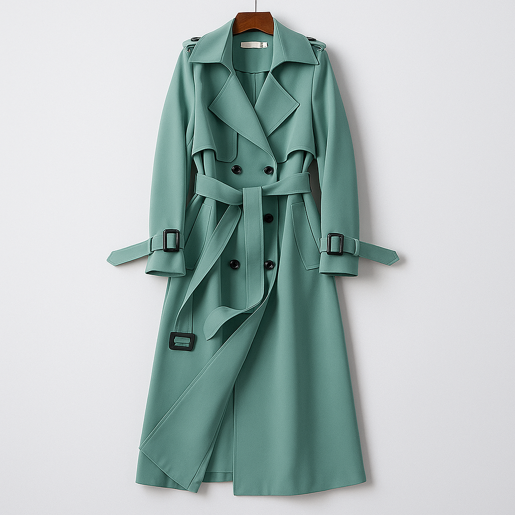 Elegant Trench Coat for Ladies - Timeless, Lightweight and Stylish