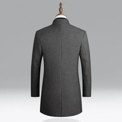 Valen | Classic Wool Coat for Men – Timeless Formal Layer