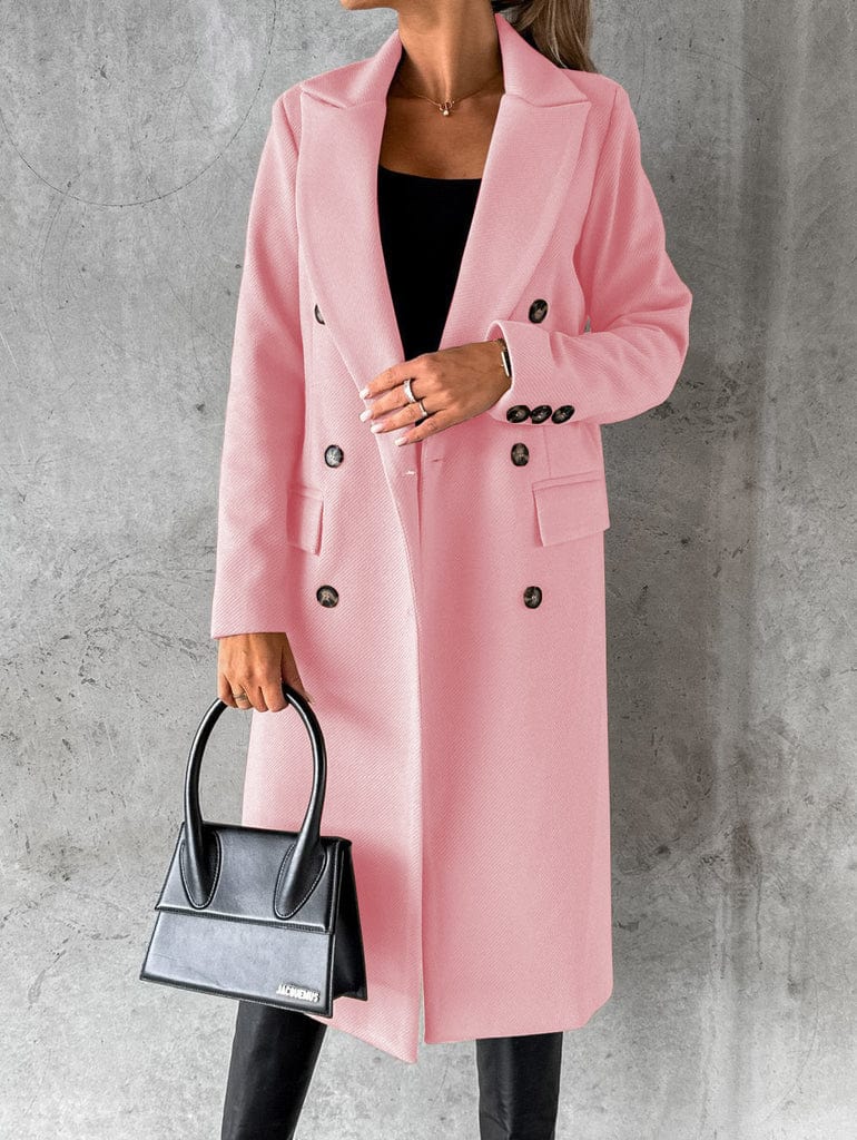 Camilla - Ingrid Long Coat Classic Winter Design - BritishElegance