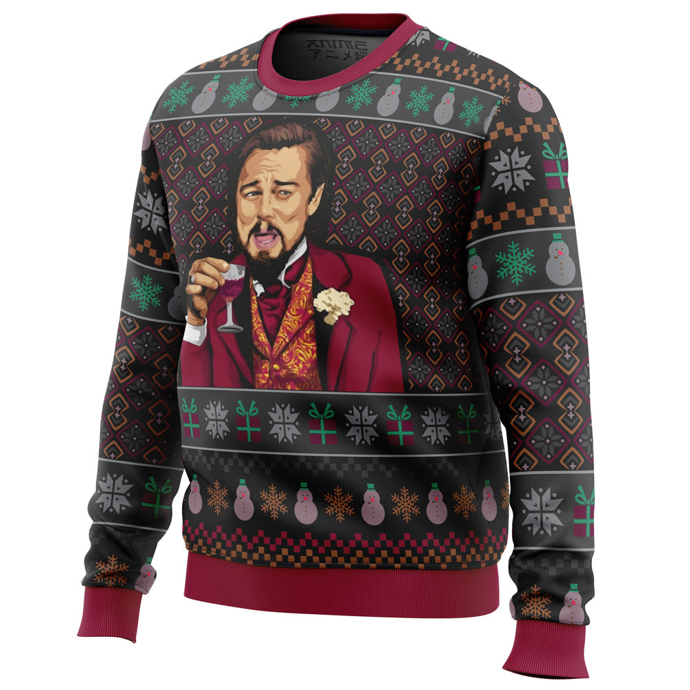 Elegant sweater for festive winter evenings