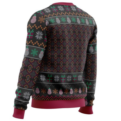 Elegant sweater for festive winter evenings