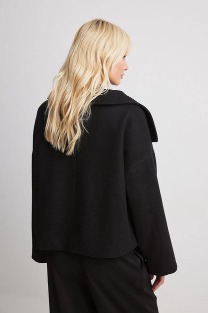 Elise | Luxury Double-Breasted Short Coat