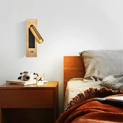 Flush Mount Bedroom Wall Light - BritishElegance