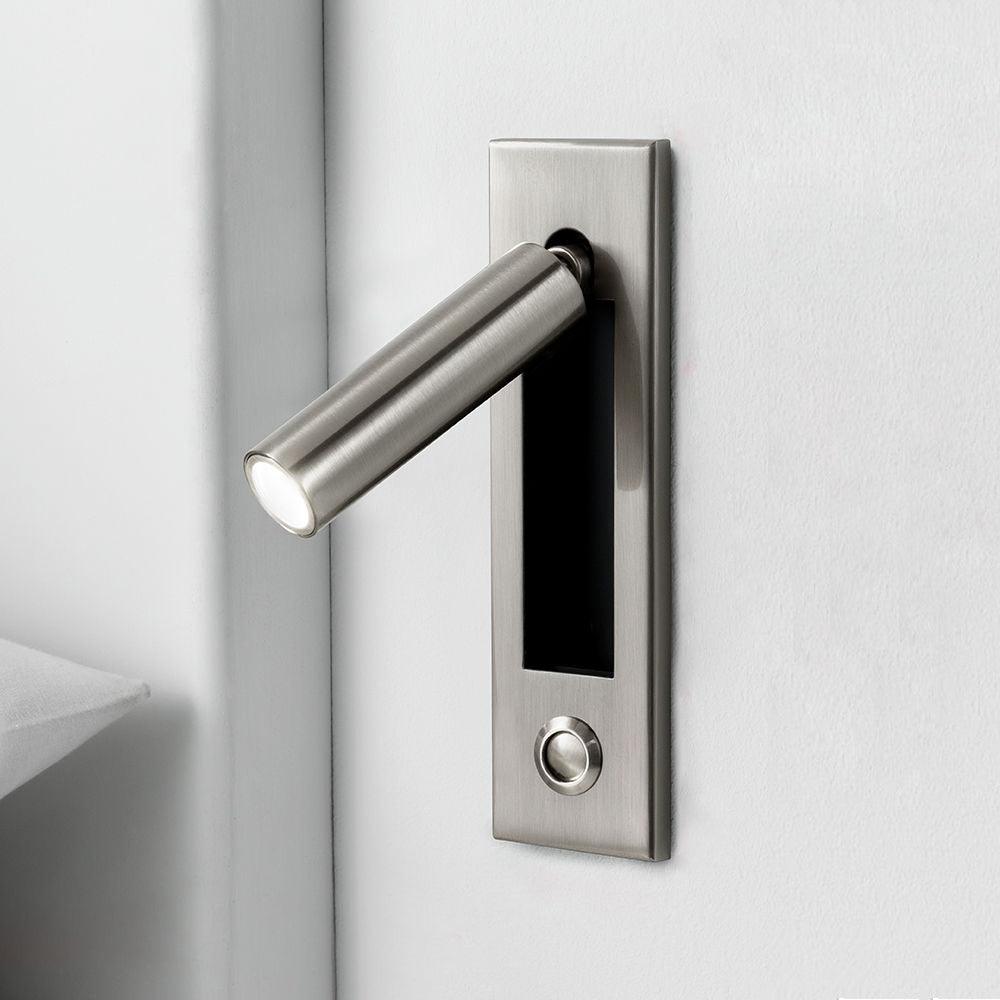 Bright LED Bedside Wall Light with Reading Lamp