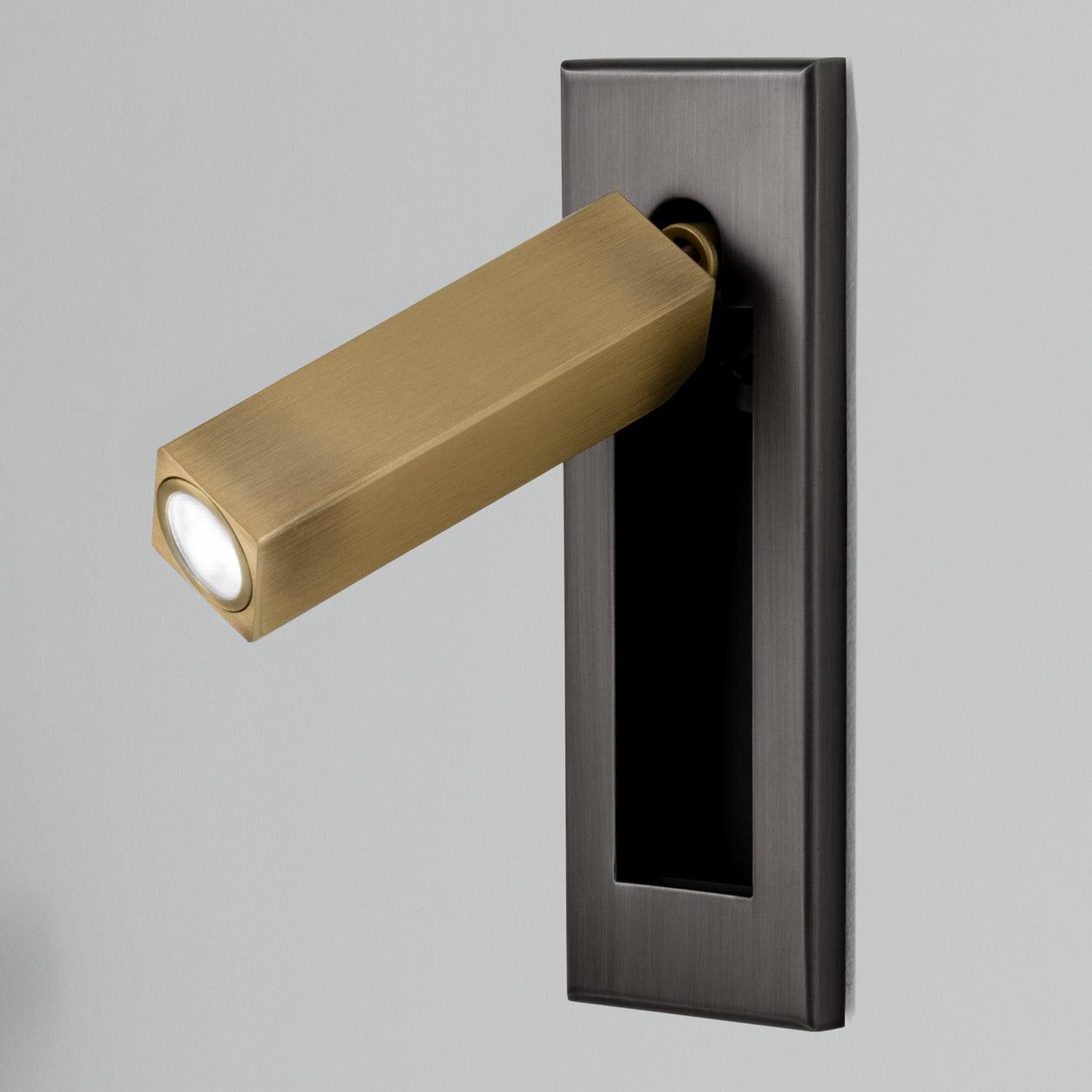 Bright LED Bedside Wall Light with Reading Lamp