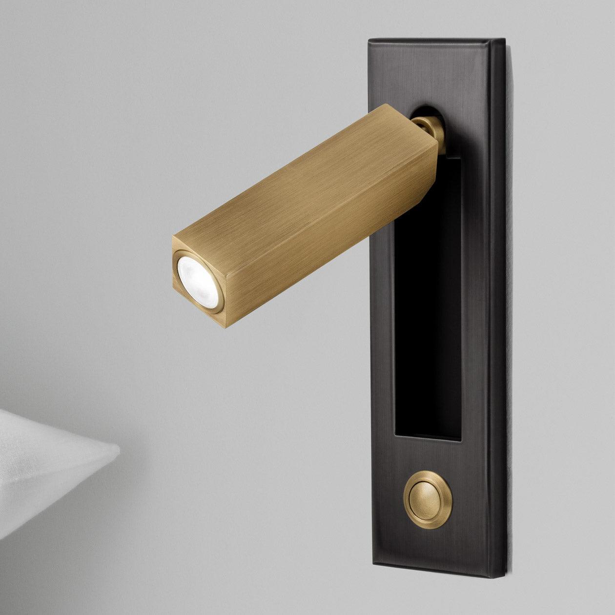 Bright LED Bedside Wall Light with Reading Lamp