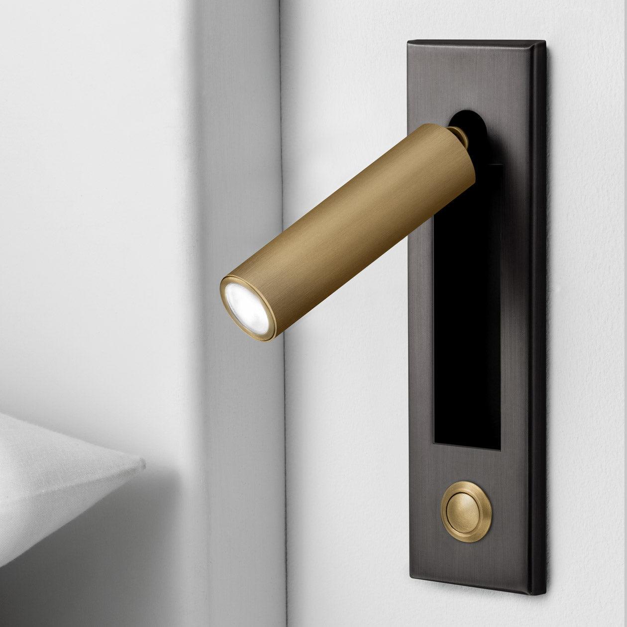 Bright LED Bedside Wall Light with Reading Lamp