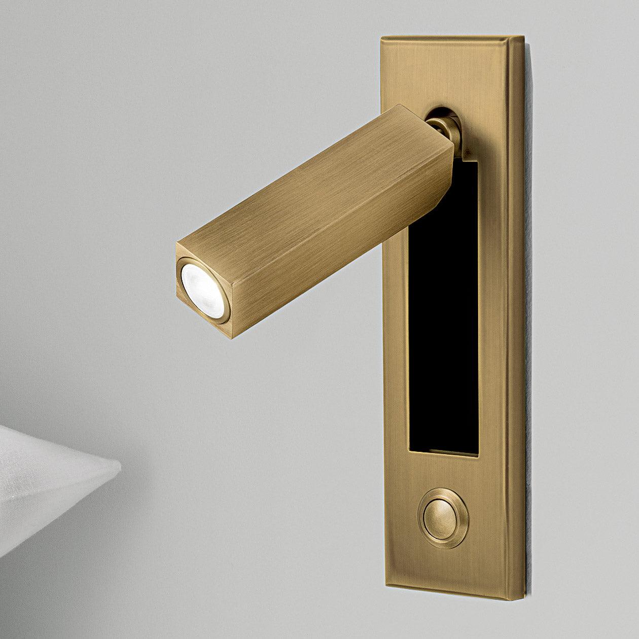 Bright LED Bedside Wall Light with Reading Lamp