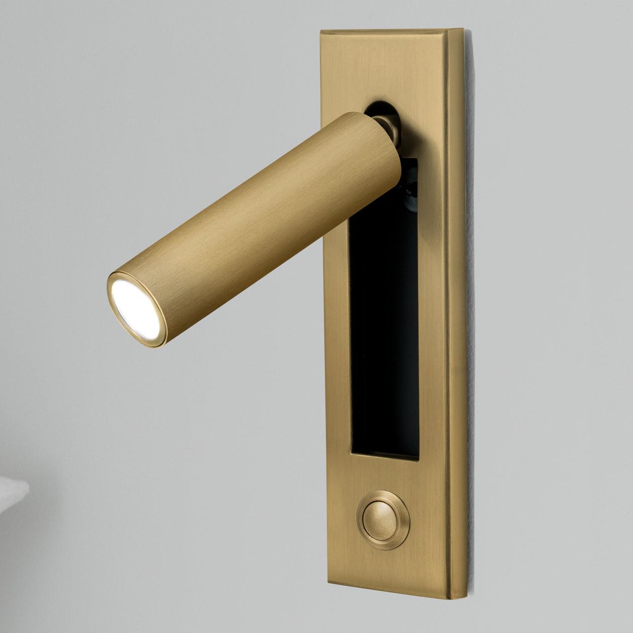 Bright LED Bedside Wall Light with Reading Lamp