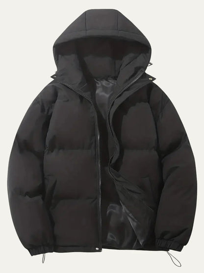 Men’s Classic Notched Collar Mid Length Coat