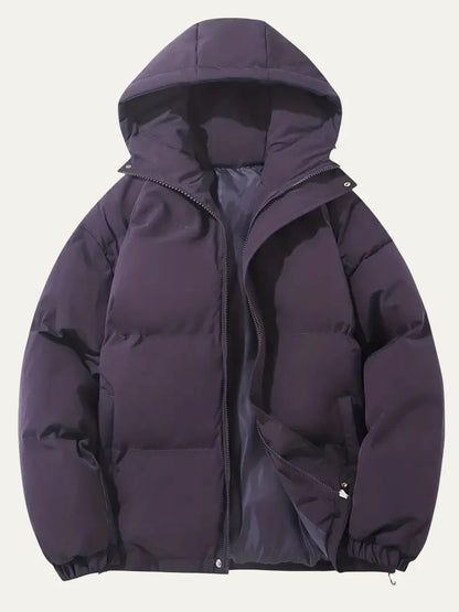 Men’s Classic Notched Collar Mid Length Coat