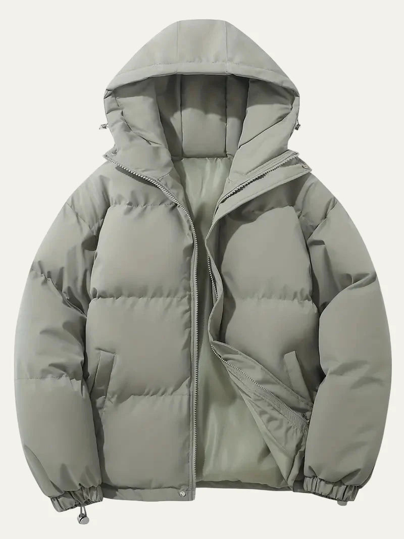 Men’s Classic Notched Collar Mid Length Coat