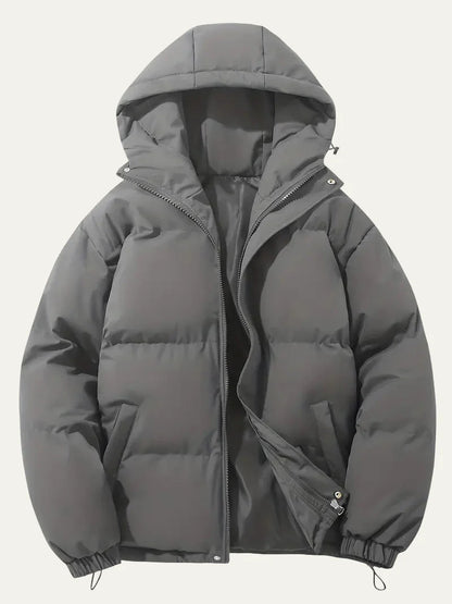 Men’s Classic Notched Collar Mid Length Coat