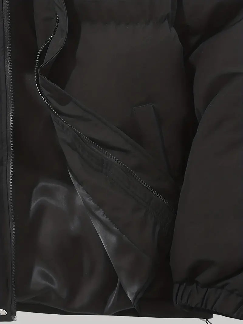 Men’s Classic Notched Collar Mid Length Coat