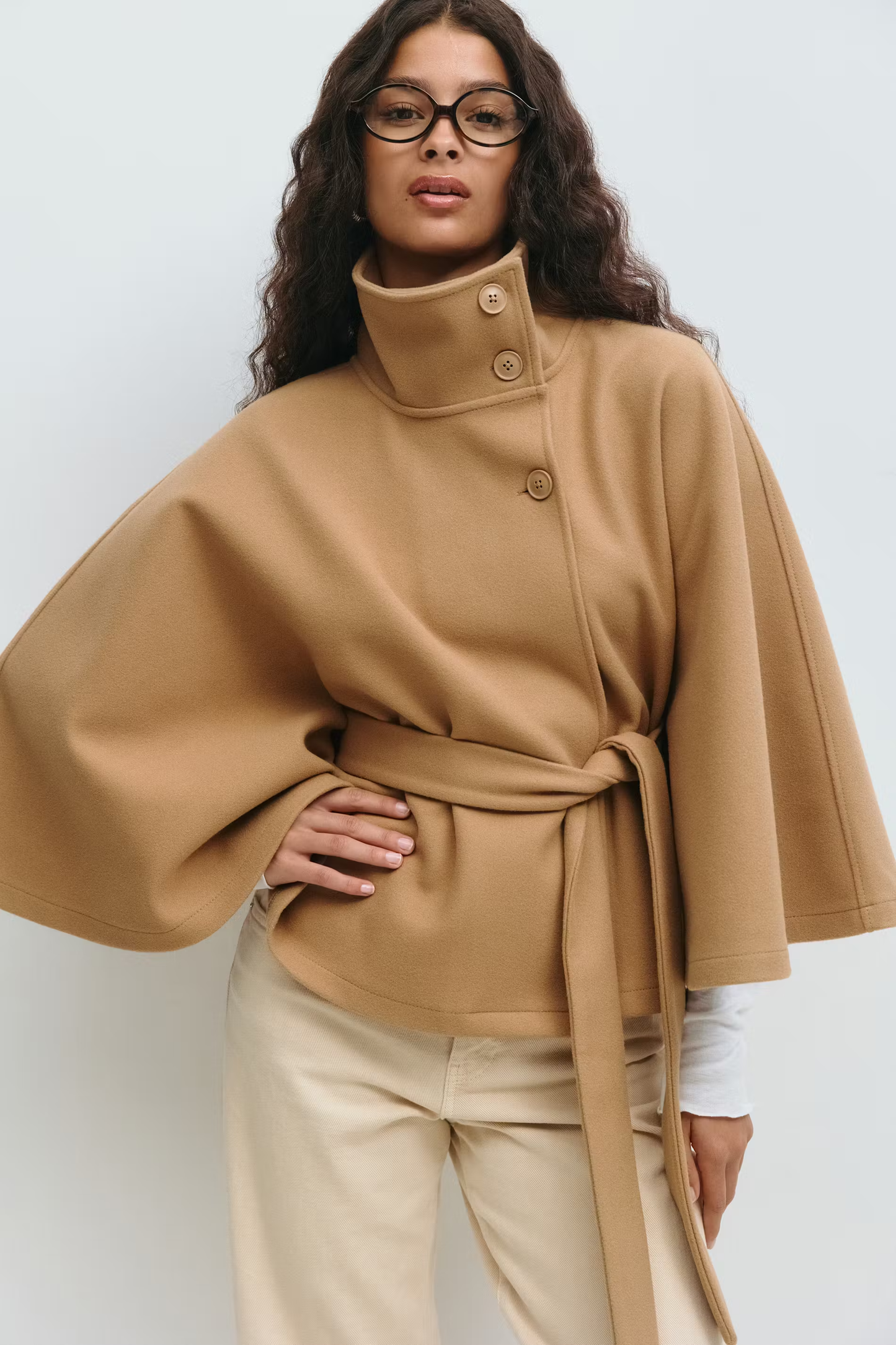 Emilia | Elegant Women's Jacket with Batwing Sleeves