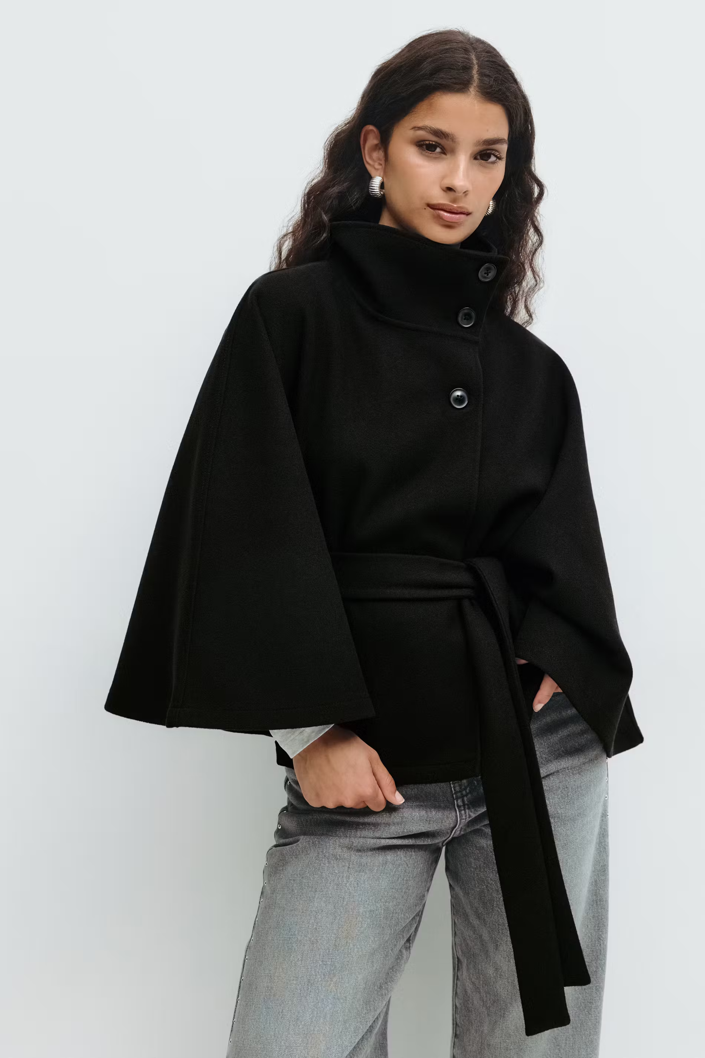 Emilia | Elegant Women's Jacket with Batwing Sleeves