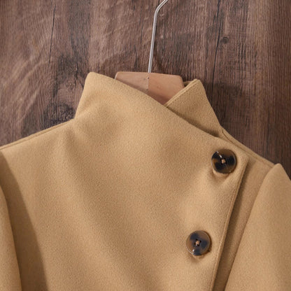 Emily | Luxurious Milky White Women's Coat with Refined Elegance