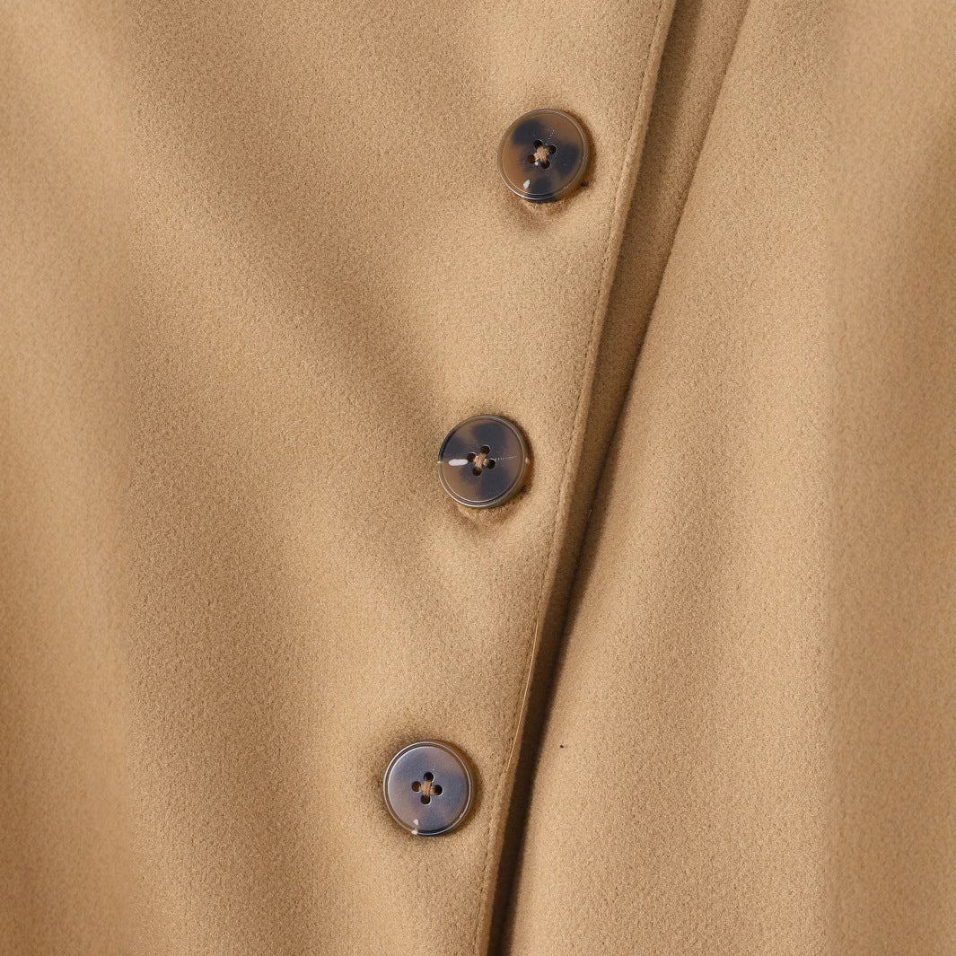 Emily | Luxurious Milky White Women's Coat with Refined Elegance