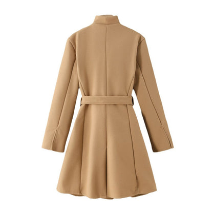 Emily | Luxurious Milky White Women's Coat with Refined Elegance