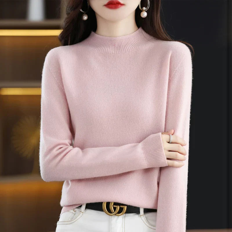 Emma – Crew Neck Knit Sweater for Women
