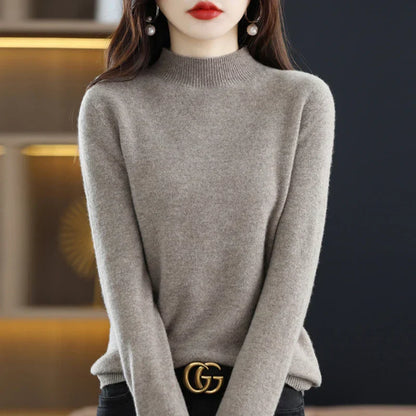 Emma – Crew Neck Knit Sweater for Women