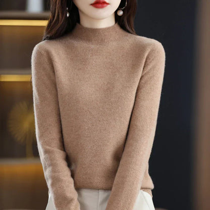 Emma – Crew Neck Knit Sweater for Women