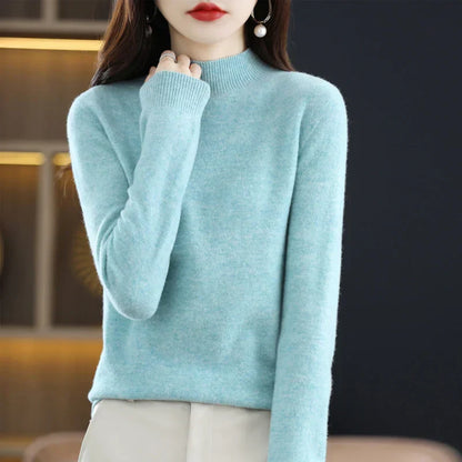Emma – Crew Neck Knit Sweater for Women