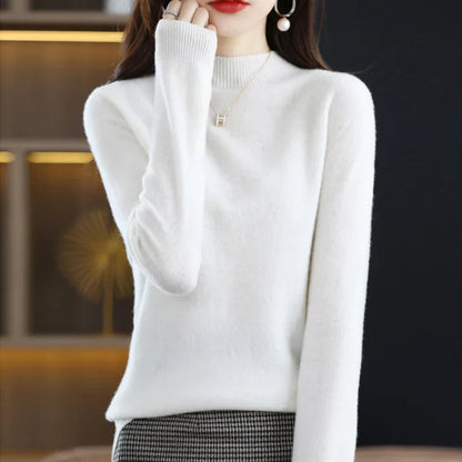 Emma – Crew Neck Knit Sweater for Women