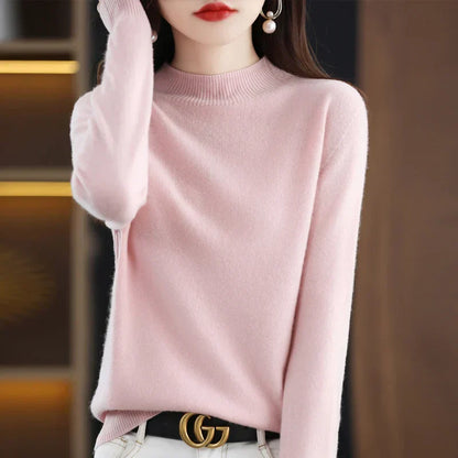 Emma – Crew Neck Knit Sweater for Women