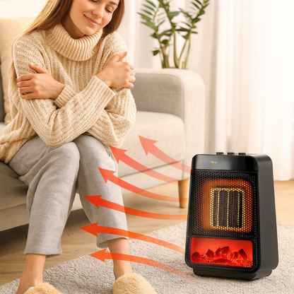 EcoSmart | Compact Energy-Efficient Space Heater with Adjustable Control