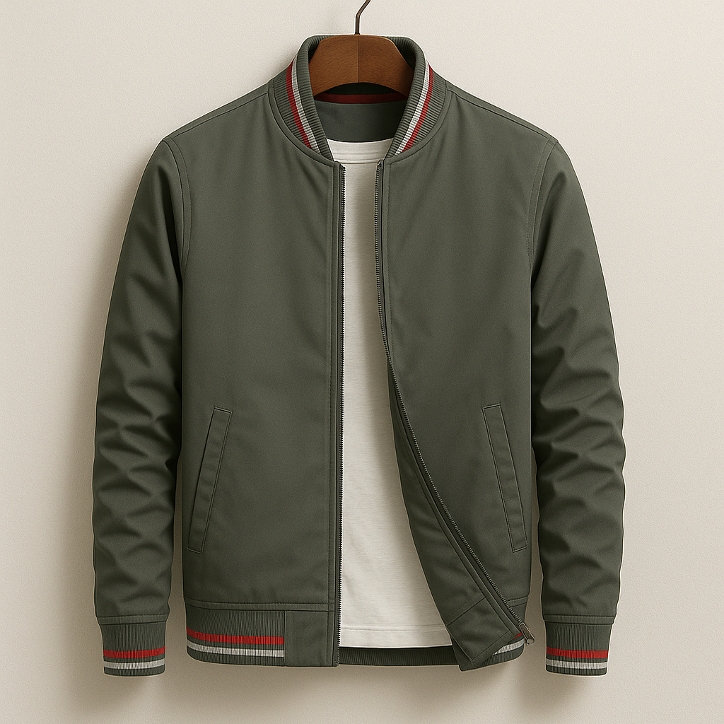 Cyrus | Modern Lightweight Mens Bomber Jacket
