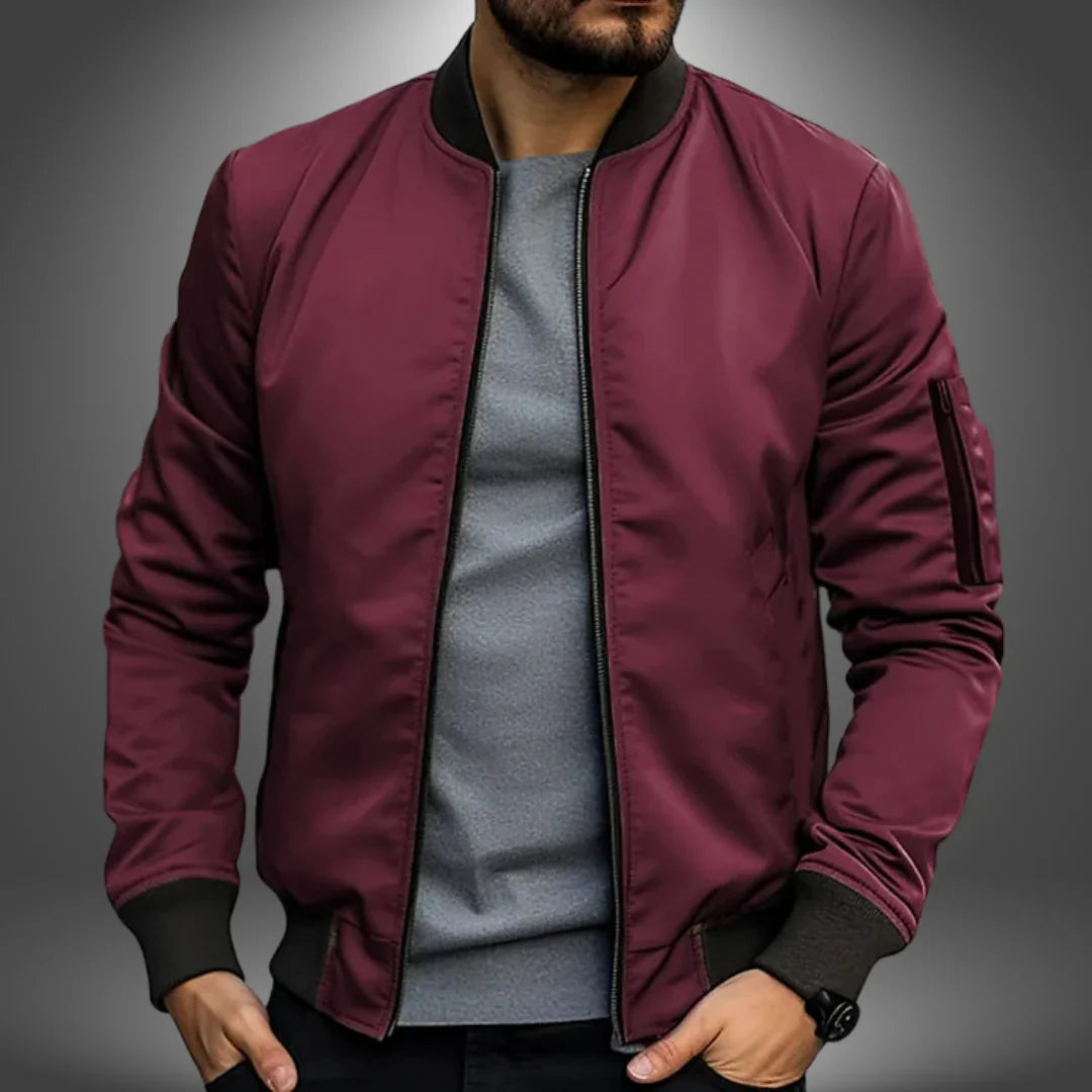 Abram | Stylish Lightweight Mens Bomber Jacket