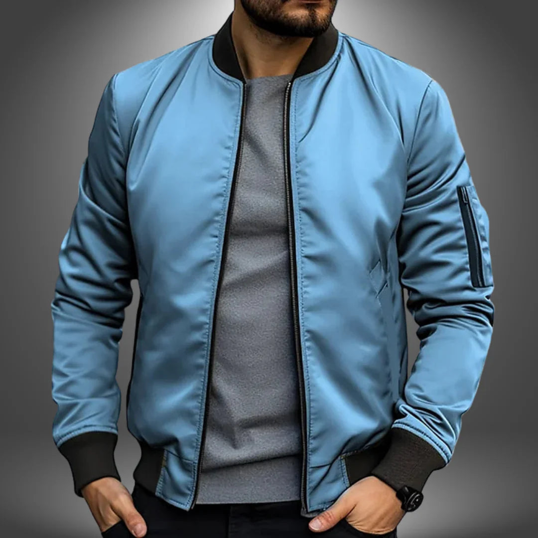 Abram | Stylish Lightweight Mens Bomber Jacket