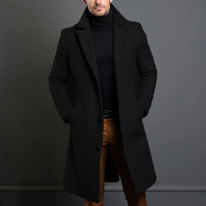 Mason | Timeless Winter Overcoat for Men with Relaxed Fit