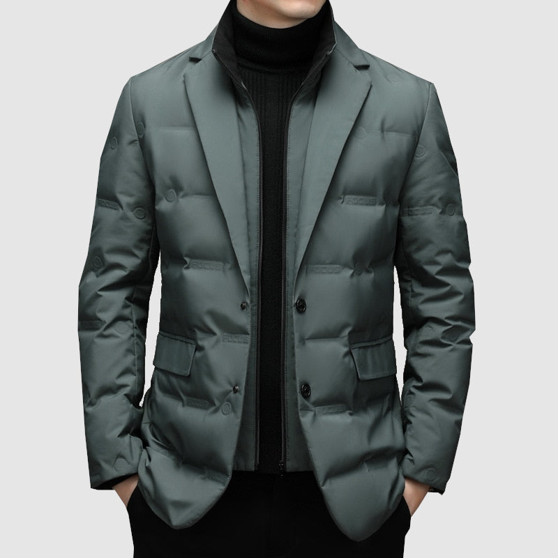 Lynver | Elegant Warm Men's Winter Coat with Classic Modern Style