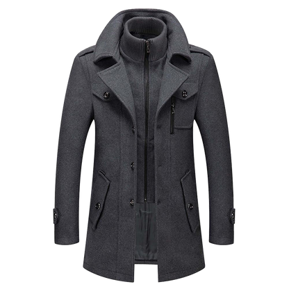 Leonel | Classic Men's Warm Winter Coat with Fashionable Look