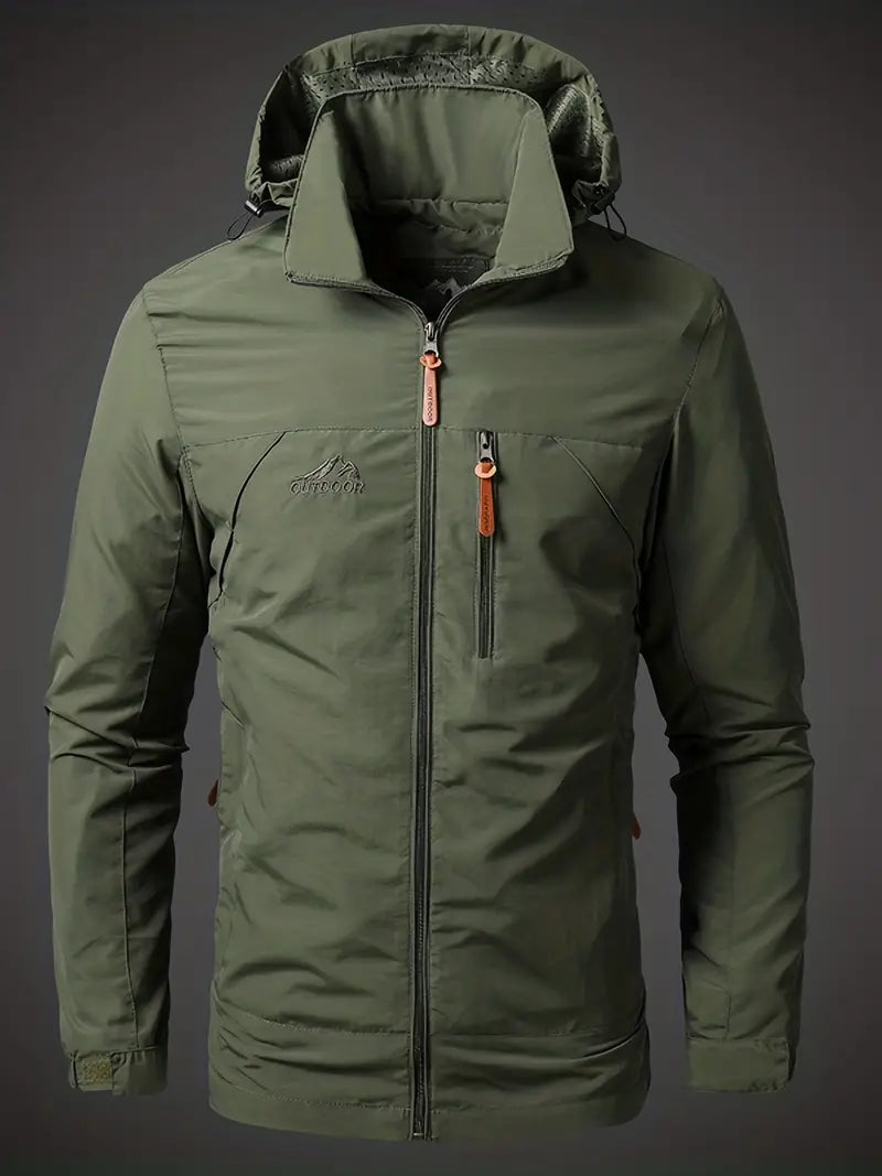 Ronan | Durable Men's Waterproof Breathable Jacket for All Seasons