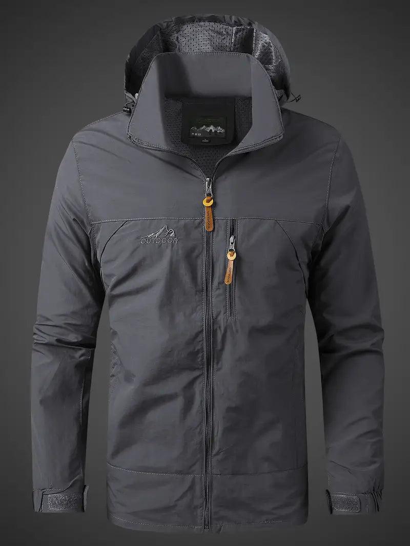 Ronan | Durable Men's Waterproof Breathable Jacket for All Seasons