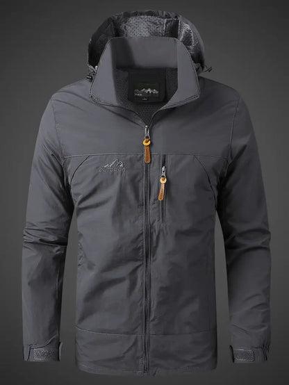 Ronan | Durable Men's Waterproof Breathable Jacket for All Seasons