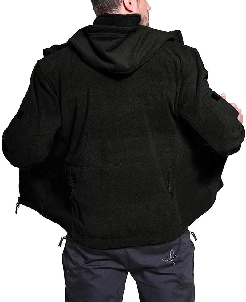 Darius | Comfortable Men’s Windproof Fleece Jacket for Cold Weather