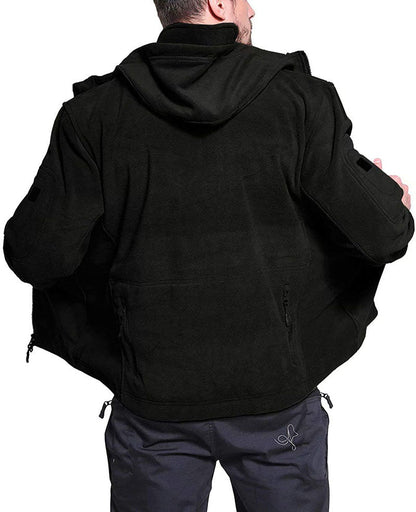 Darius | Comfortable Men’s Windproof Fleece Jacket for Cold Weather
