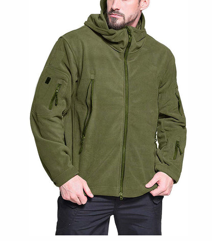 Darius | Comfortable Men’s Windproof Fleece Jacket for Cold Weather