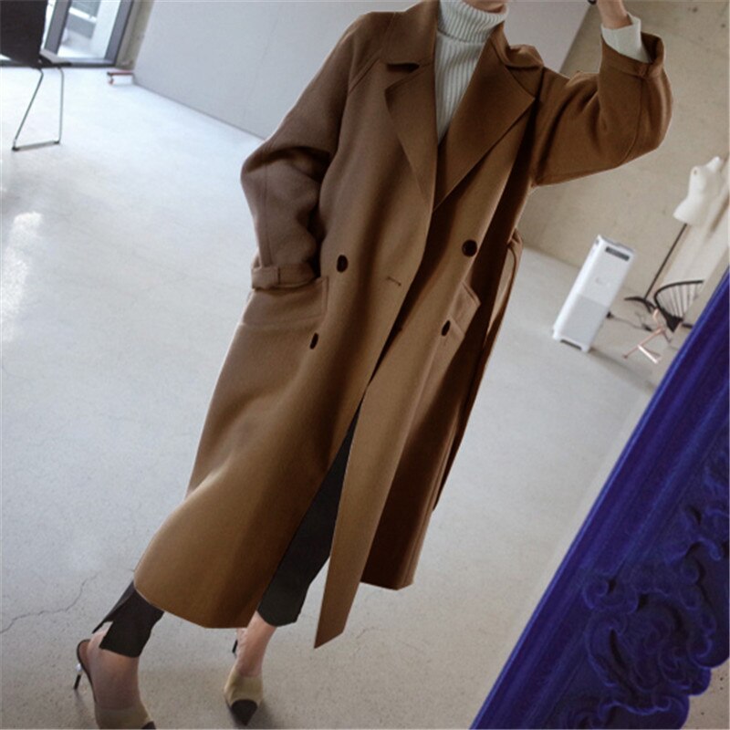 Evelina | Women’s Longline Coat – Elegant Design for Cold Weather Seasons