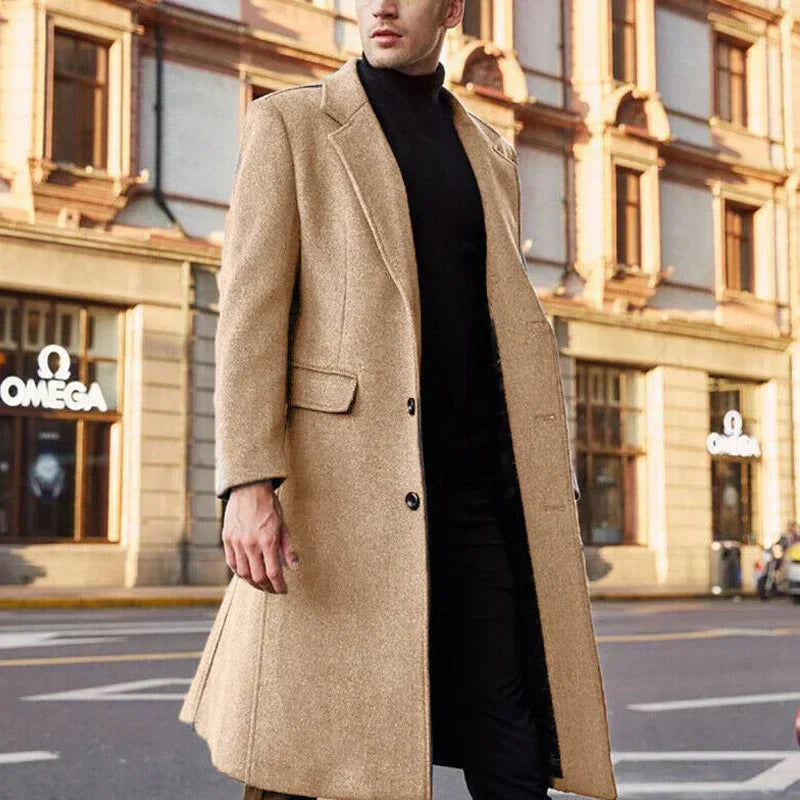 Men's warm, waterproof winter jacket