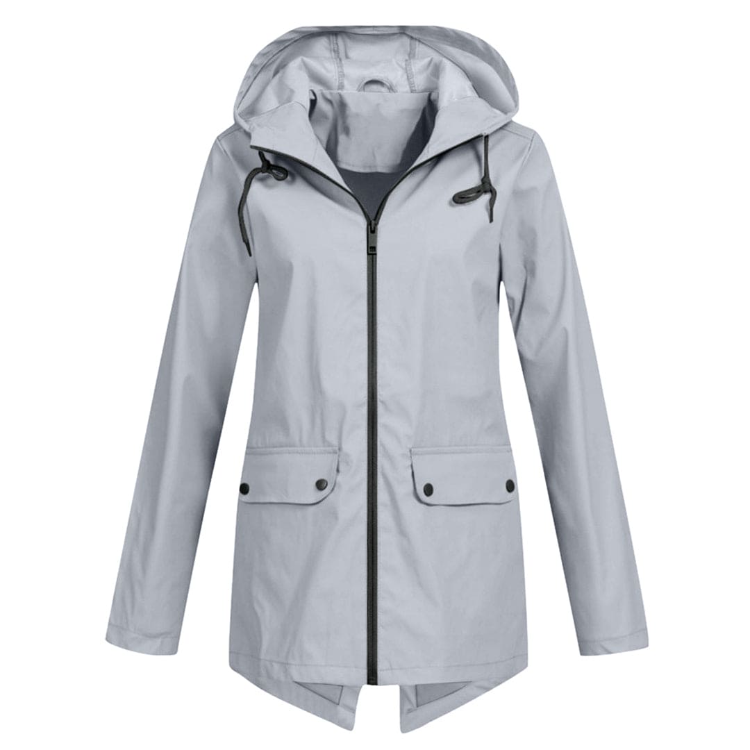 Ladies' Fleece Hooded Coat Jacket